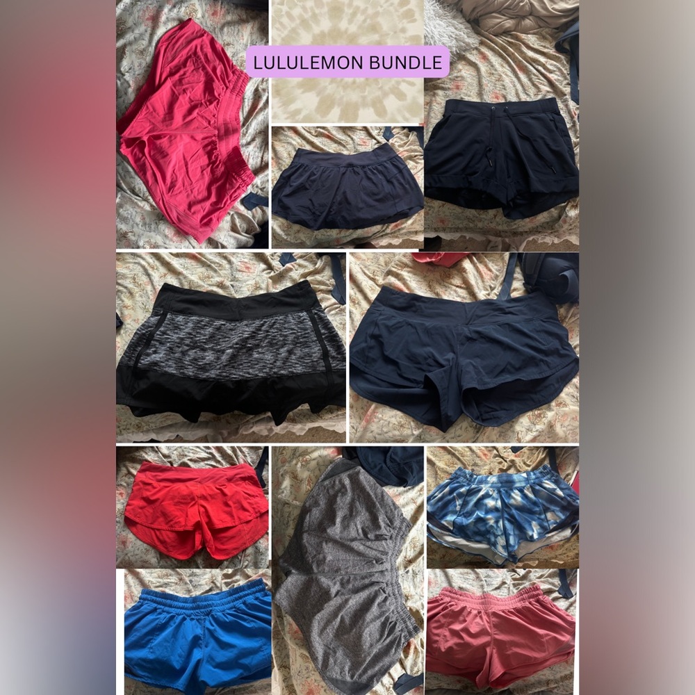 lululemon shorts bundle